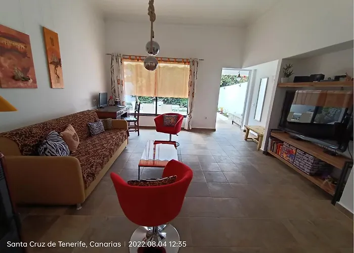 Schoene Wohnung In Puerto De La Cruz Mit Garten.